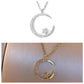 💕Hot Sale 50% off💕 Bright Night: Moon Star Necklace🌙