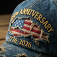 🎉2026 Hot Sale🔥250th Anniversary Distressed Baseball Cap - ✈️Free shipping✈️