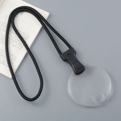 🌞 Spring into Savings: 50% Off! 👓 3-in-1 Hands-Free Magnifying Glass 🔍 | 5X & 10X Dual Acrylic Lenses | 23" Flexible Gooseneck Stays in Place 🦢 | Wear Around Neck or Use as Desktop Stand