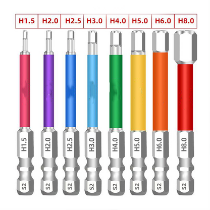 🛠️Magnetic Anti-Slip Screwdriver Bit Set